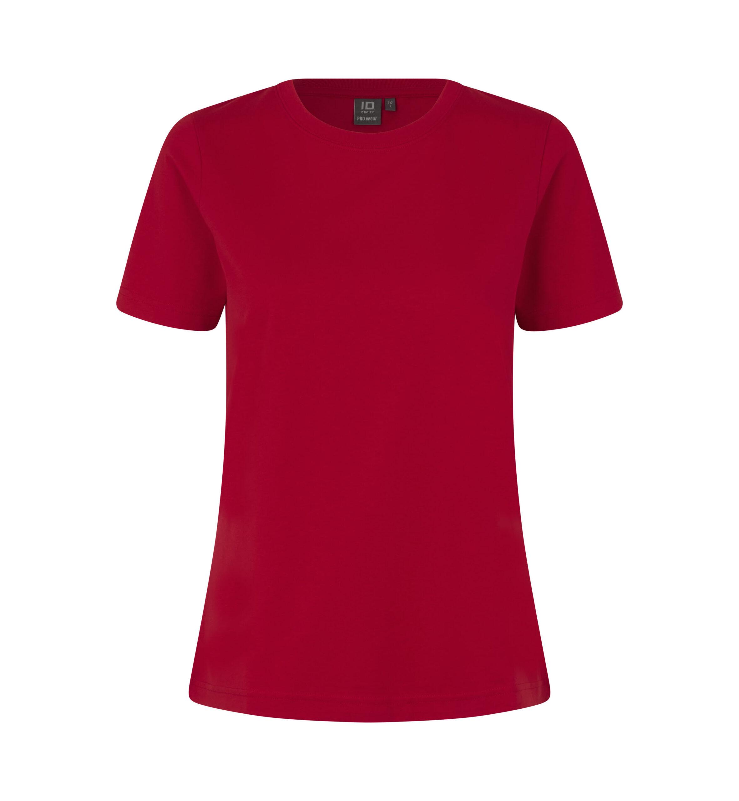 ID PRO Wear T-paita Light naisten - punainen