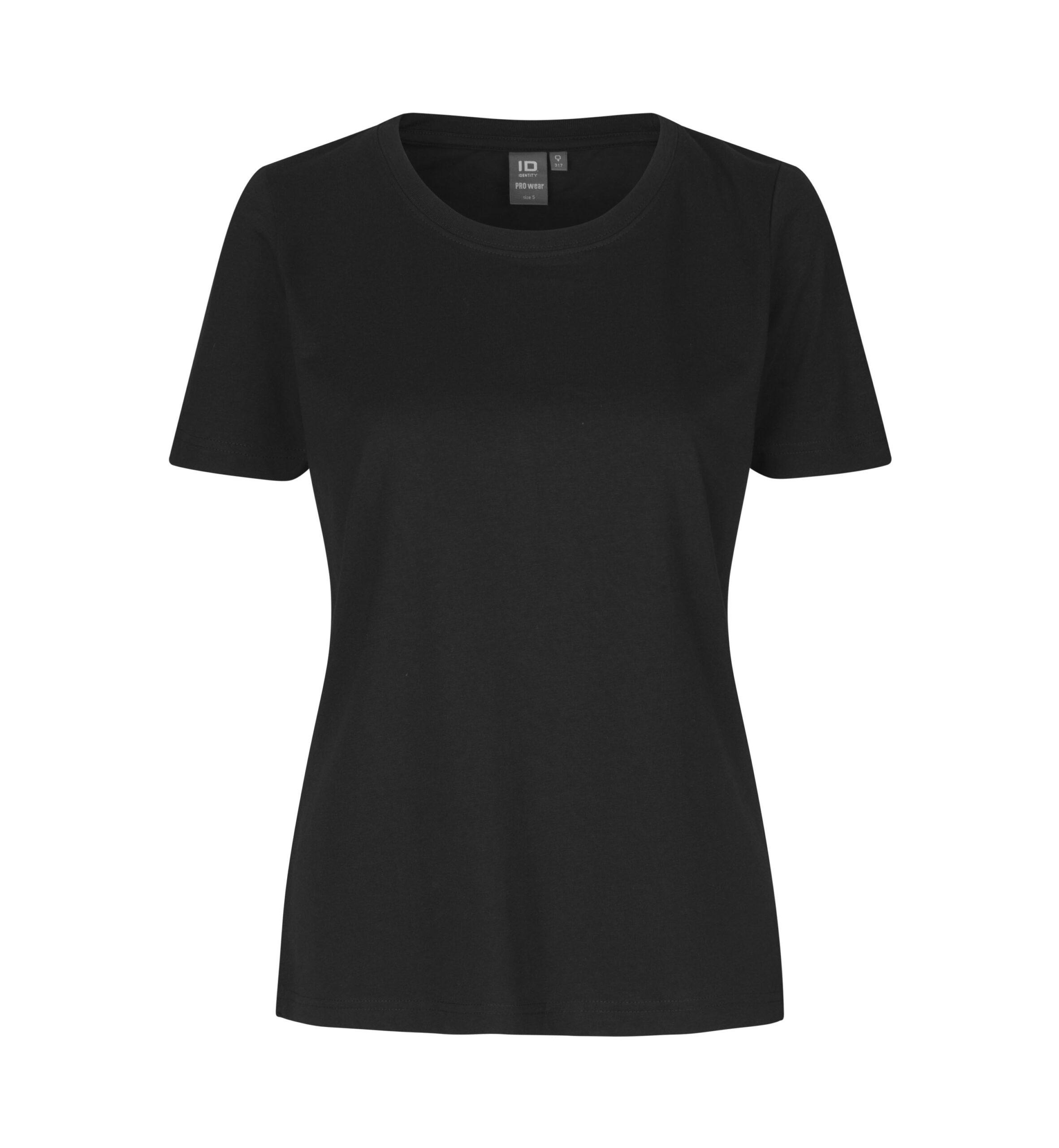 ID PRO Wear T-paita Light naisten - musta