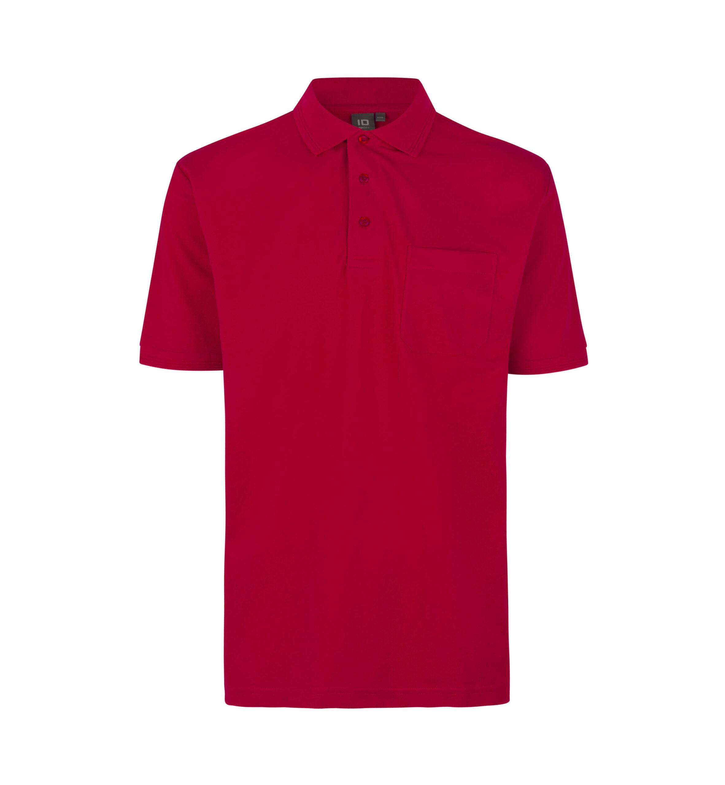 ID PRO Wear Pikeepaita taskulla – punainen