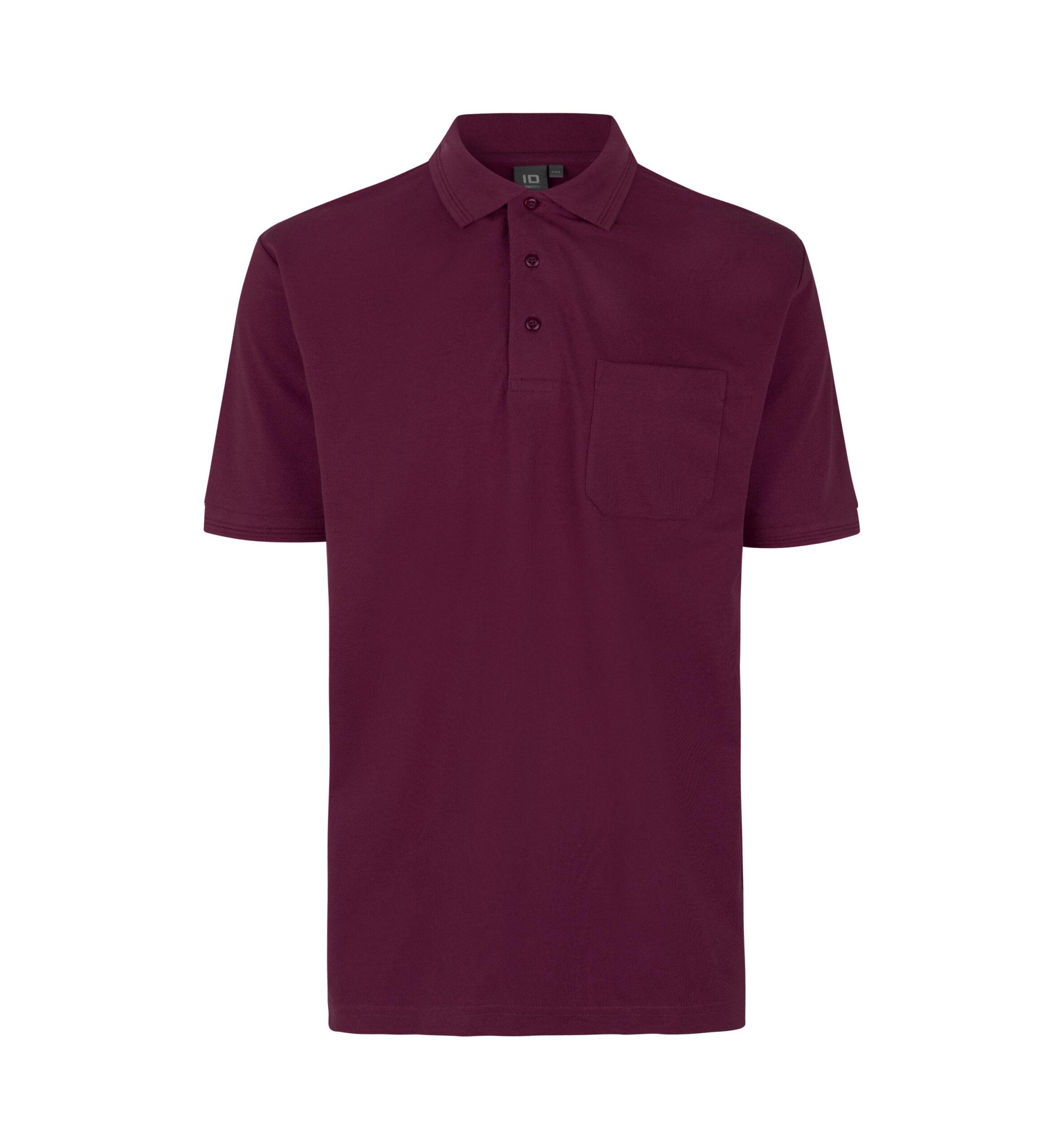 ID PRO Wear Pikeepaita taskulla – bordeaux