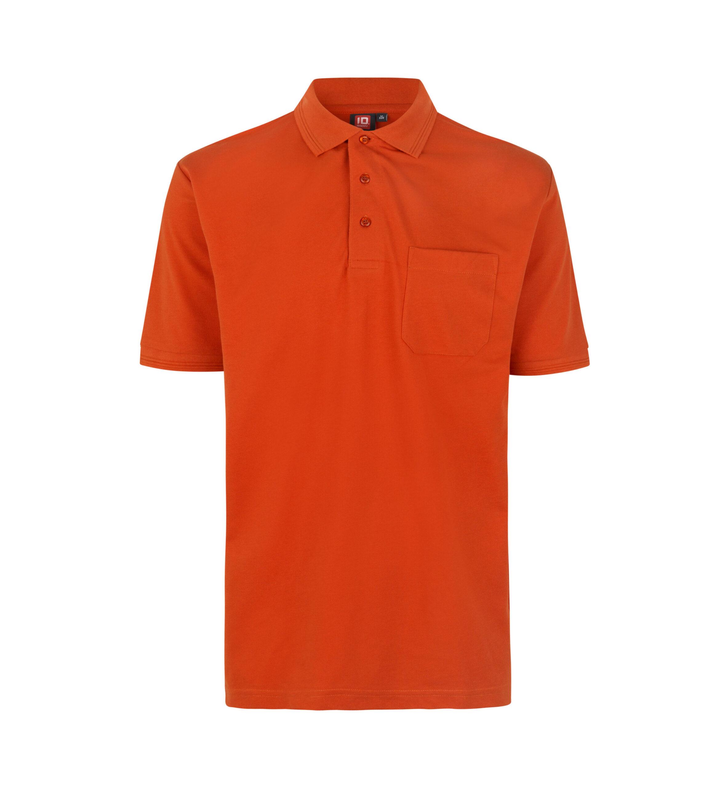 ID PRO Wear Pikeepaita taskulla – oranssi