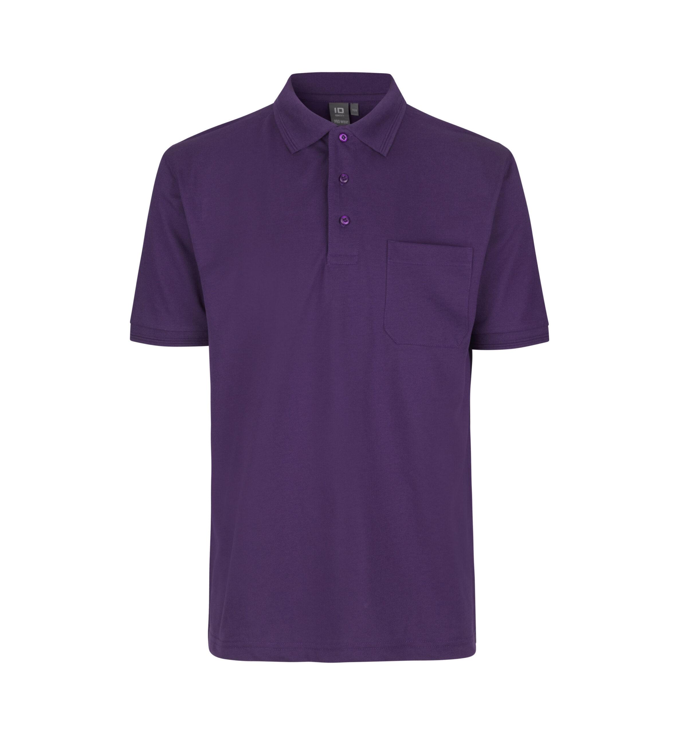 ID PRO Wear Pikeepaita taskulla – violetti