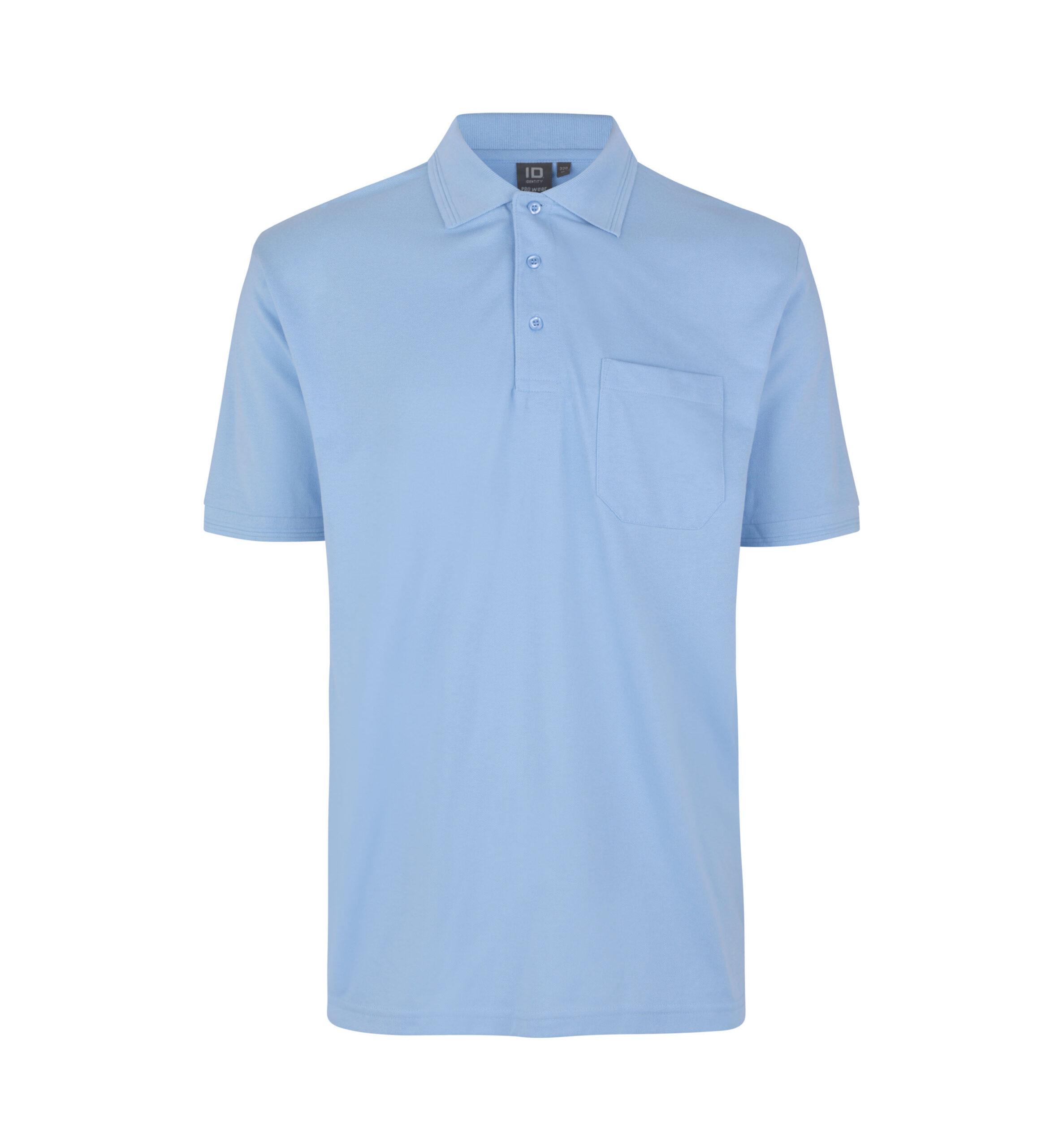 ID PRO Wear Pikeepaita taskulla – vaaleansininen