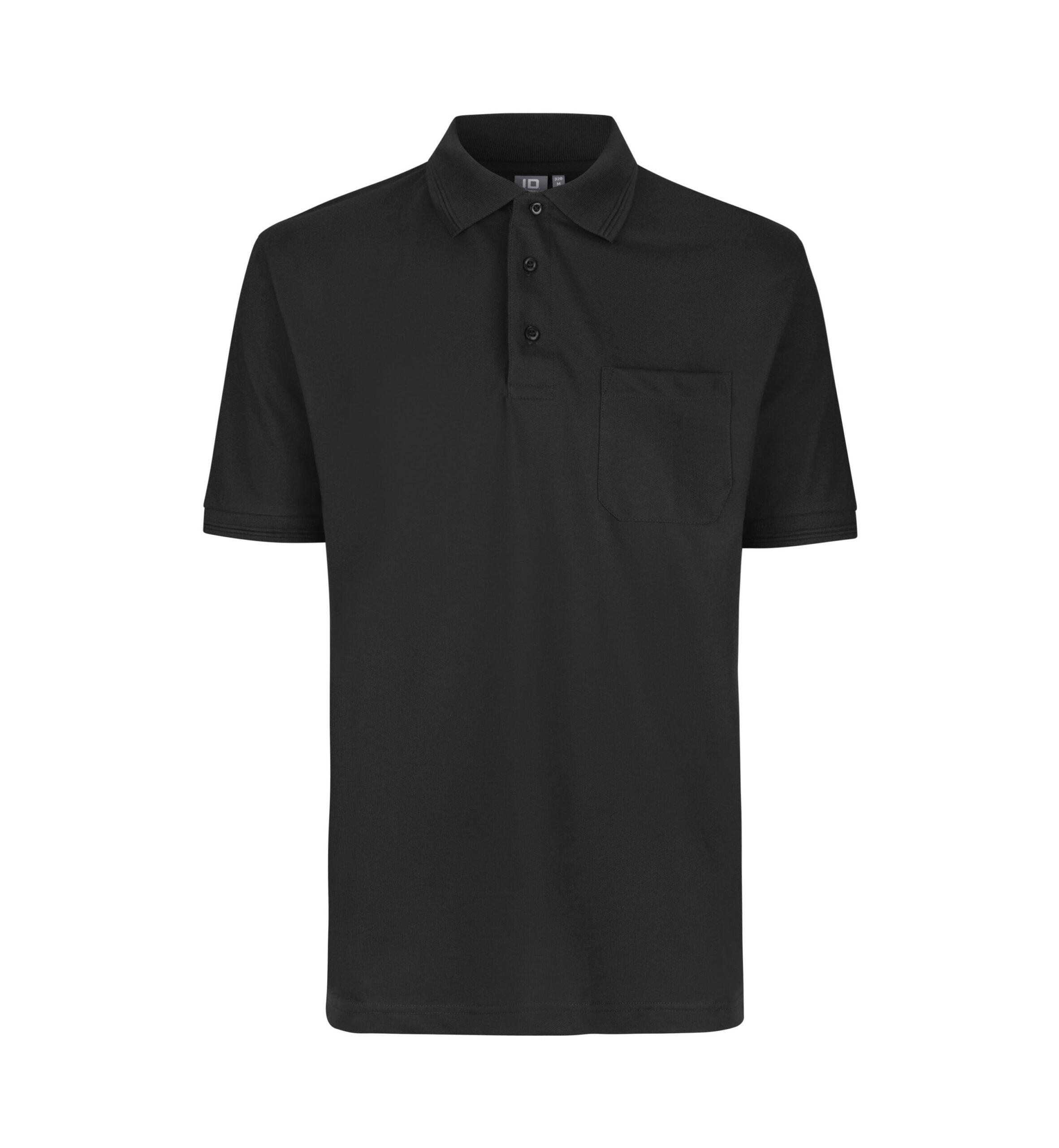 ID PRO Wear Pikeepaita taskulla – musta