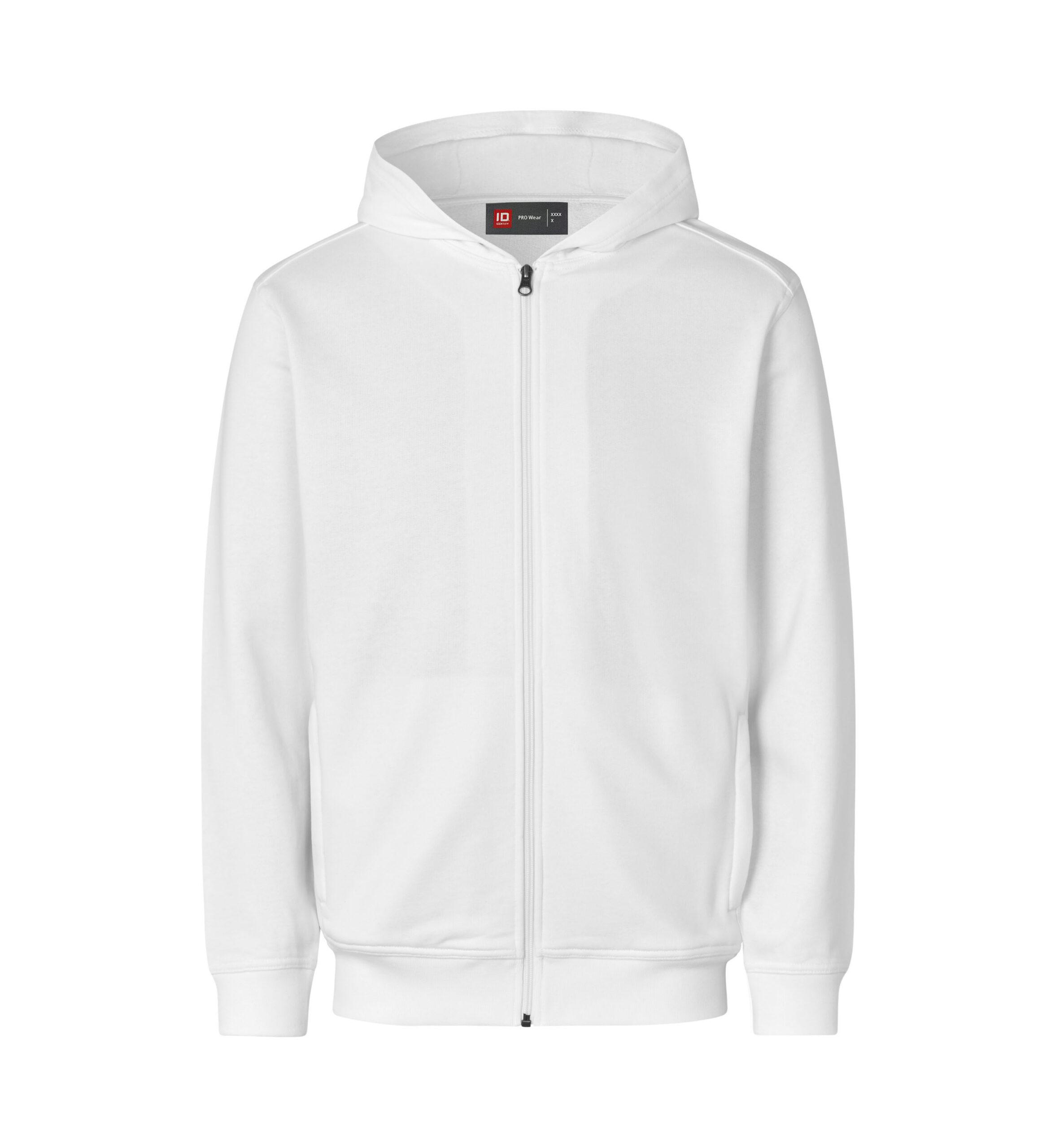 ID PRO Wear CARE Vetoketjuhuppari – valkoinen